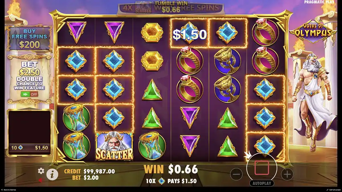 Melhores apostas no caça-níqueis Gates of Olympus