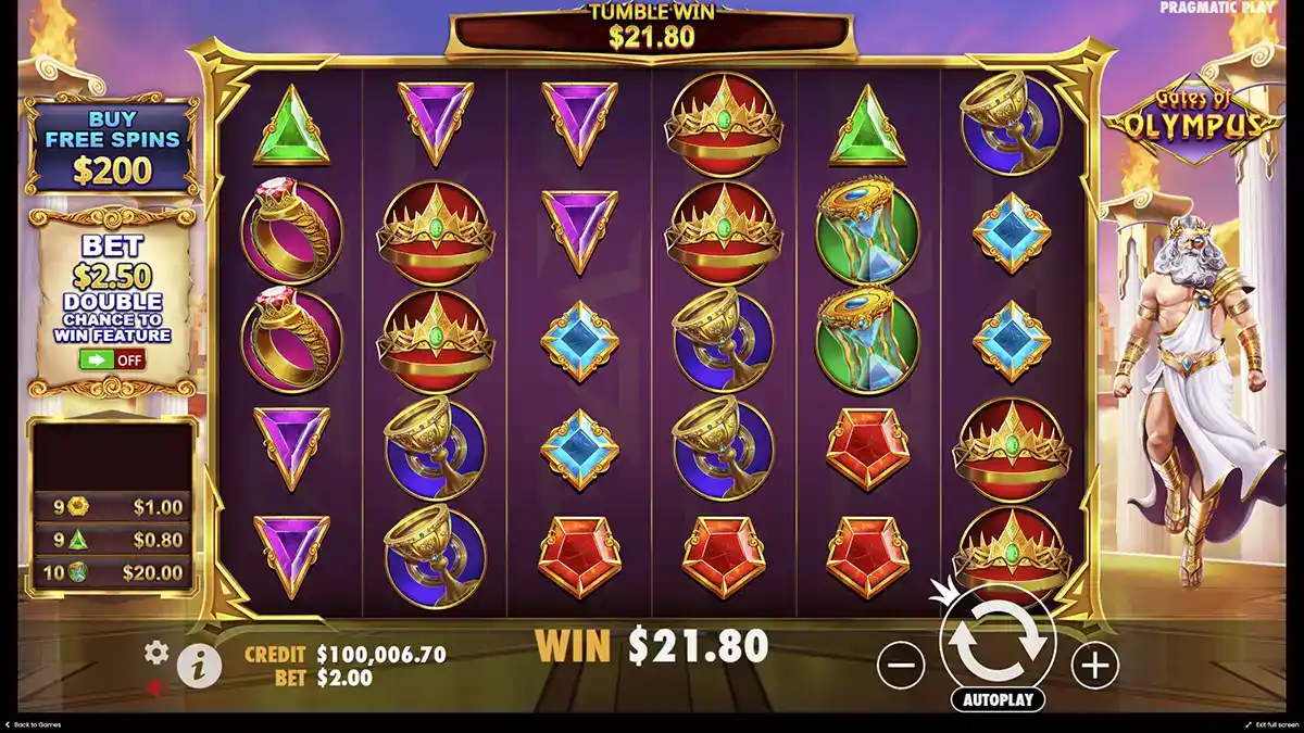 Rodadas grtis do caça-níqueis online Gates of Olympus